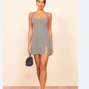 Reformation Noha Mini Floral Dress